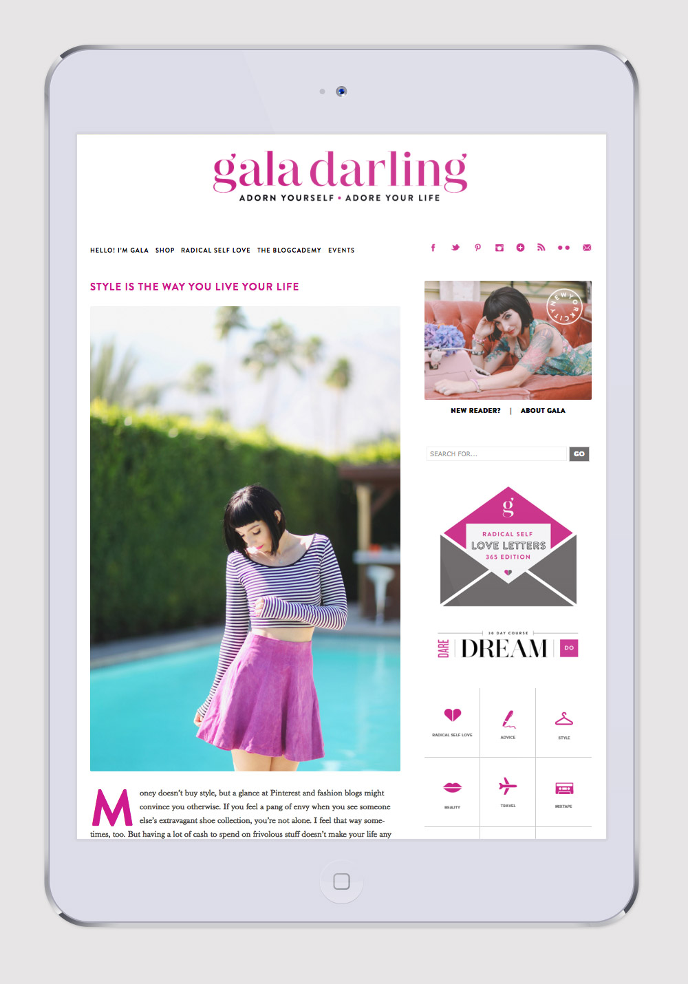 Branch | Gala Darling Branding and Website