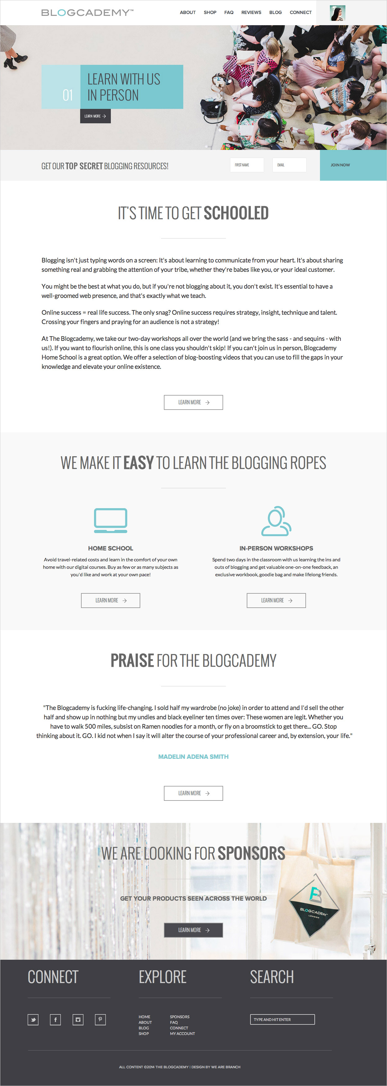 Branch | The Blogcademy Home School