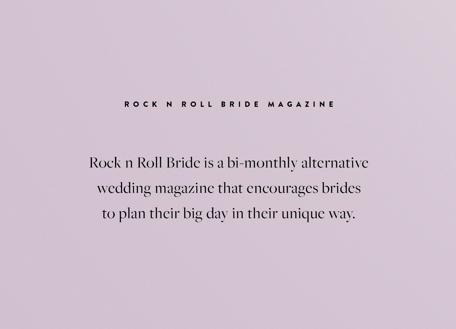 Branch | Rock n Roll Bride Magazine Issue 8