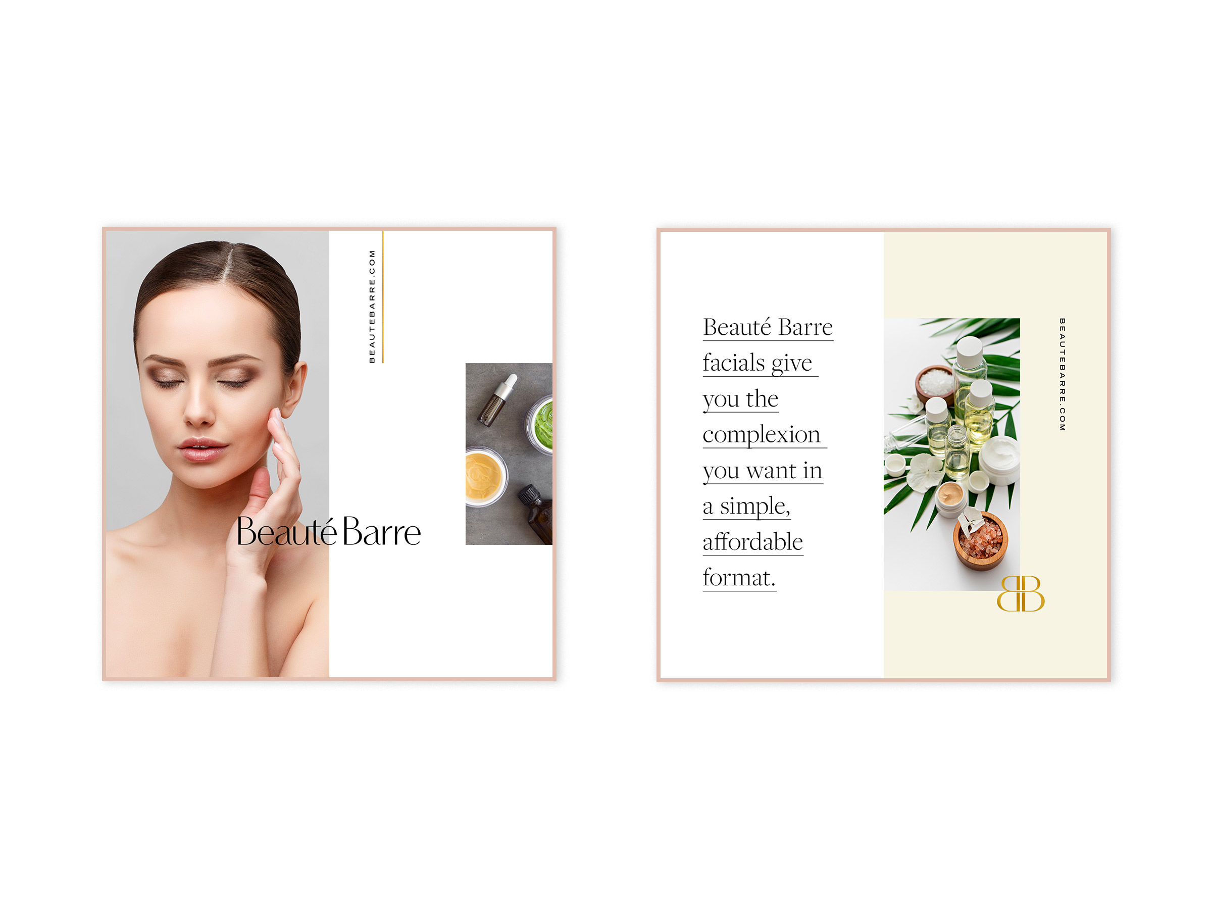 We Are Branch | Beauté Barre Skincare Studio — Branding, Collateral and Web