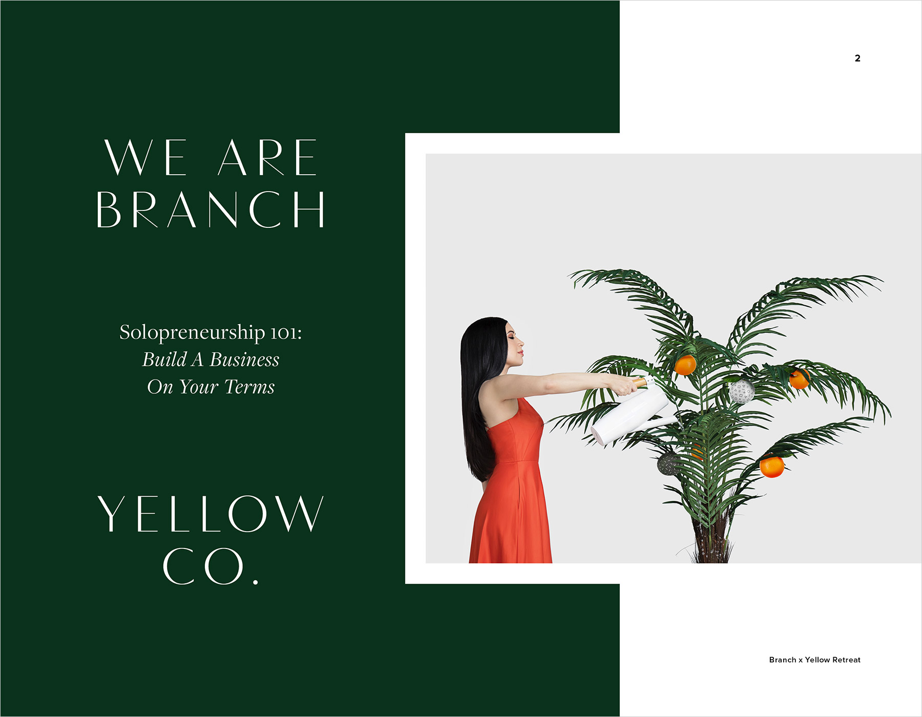 Branch x Yellow Co. New Mexico Solopreneur Retreat