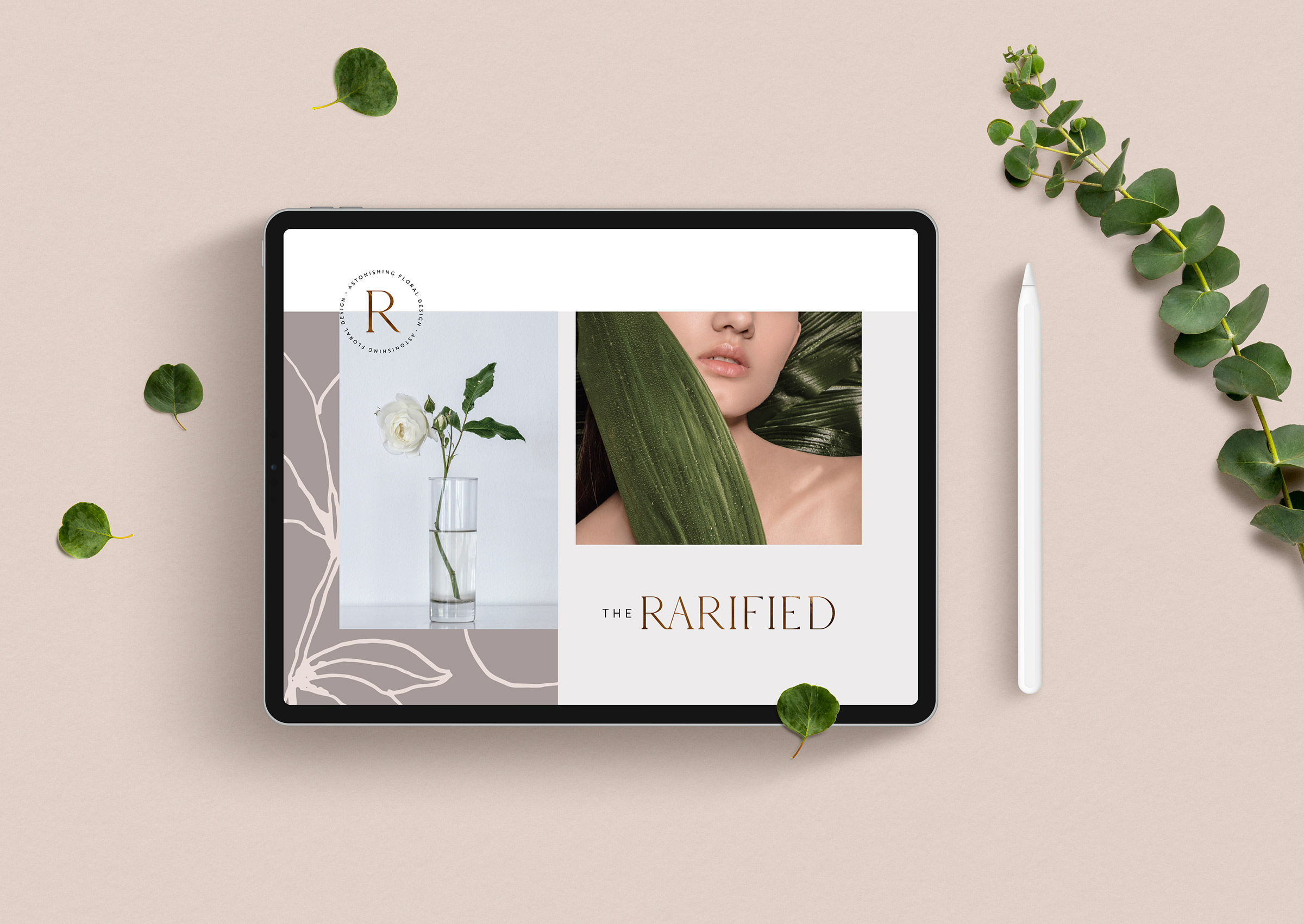 We Are Branch | The Rarified Florist Branding